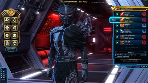 swtor preferred status